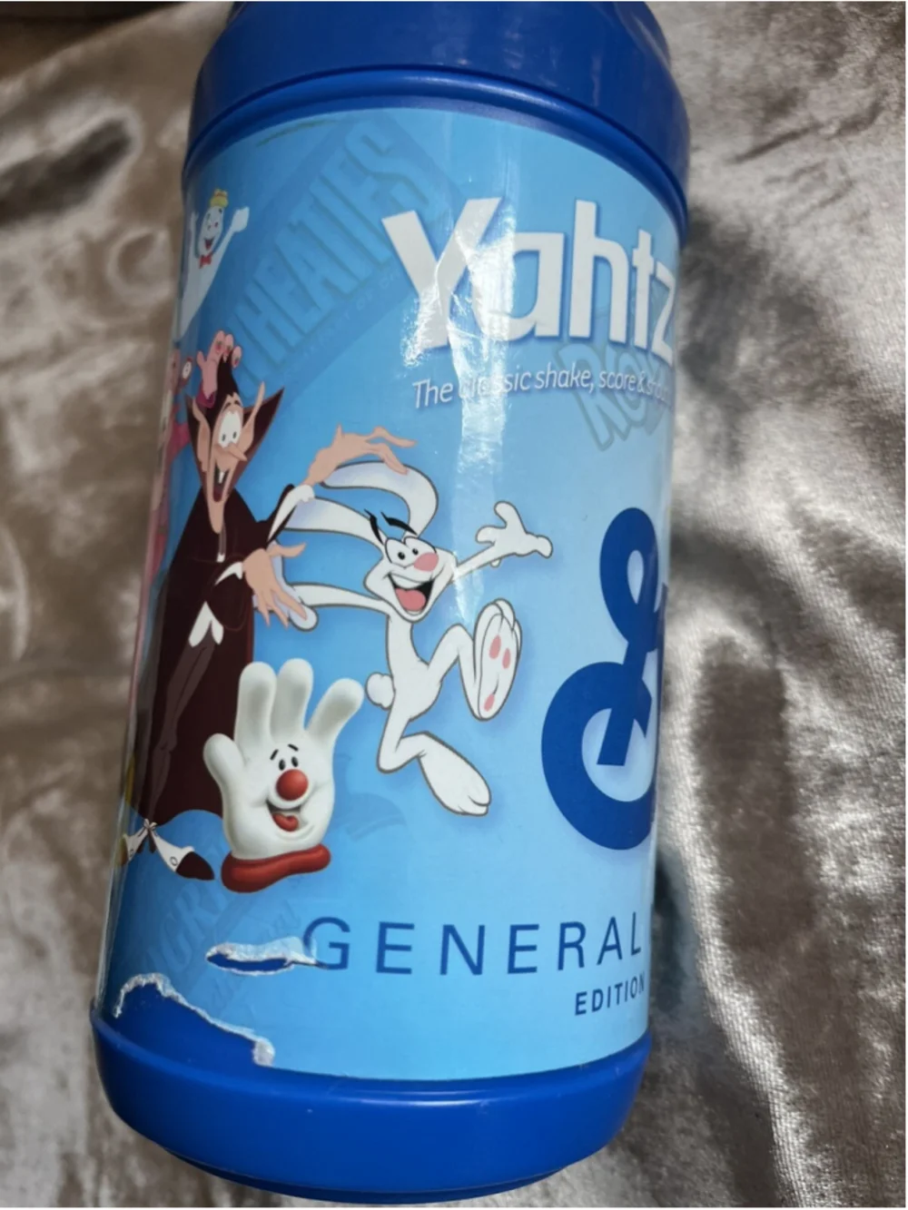 YAHTZEE General Mills Edition HASBRO Game DICE Trix LUCKY Charms TRAVEL Complete
